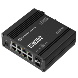 Switch indus L2 8 ports Giga PoE at + 2 SFP IP30