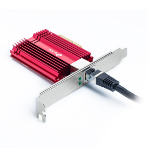 Carte réseau 10 Gbit PCI Express 3.0x4 Include CAT6A Ethernet Cable