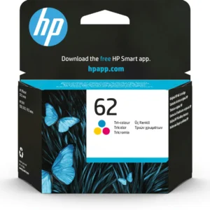 Cartouche d'impression couleur HP 62 - 165 pages