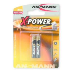 Blister de 2 piles Alcaline LR8/AAAA 1,5V