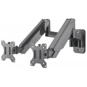 Support Mural Double Ecran de 17" à 32"  Ergonomique