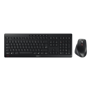Kit clavier Souris incluse maison/bureau RF sans fil AZERTY Noir