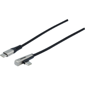 CORDON Type C -Type C coudé USB2.0 LED 60W -2m