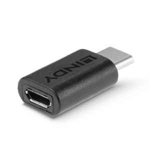 Adaptateur changeur de genre de câble USB-C Micro-B Noir
