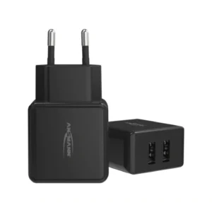 Chargeur Secteur 2 Ports USB Type-A  12 Watts 2,4 Ampères