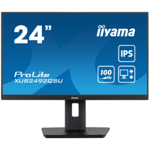 Écran ProLite 60,5 cm 24" WQHD LED, Réduction lumière bleue