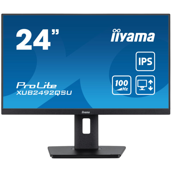 Écran ProLite 60,5 cm 24″ WQHD LED, Réduction lumière bleue