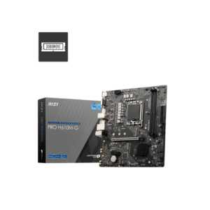 Carte mère PRO H610M-G  Intel H610 LGA 1700 micro ATX