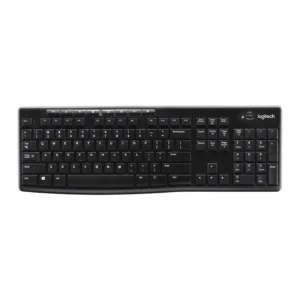 Clavier sans fil K270 AZERTY noir - Silencieux & témoin Maj