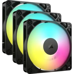 Ventilateur Boitier PC RS120 ARGB, 12cm, 36 dB, 2100 tr/min, 3 pièces