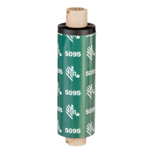 Ruban noir transfert thermique résine 110mm x 74m(Lot de 12 rouleaux)