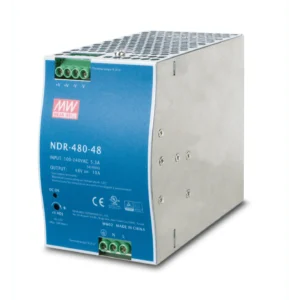 Alimentation industrielle 48 Volts 480 Watts 10 Ampères RAIL DIN