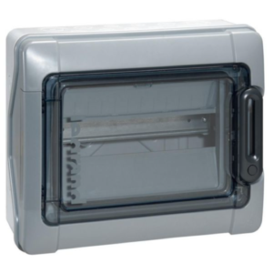 Coffret Plexo3 étanche IP65 - 1 rangée de 12 modules