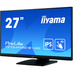 Ecran Tactile 27" PCAP IPS 10 points 4ms FullHD VGA HDMI HPs2x2W