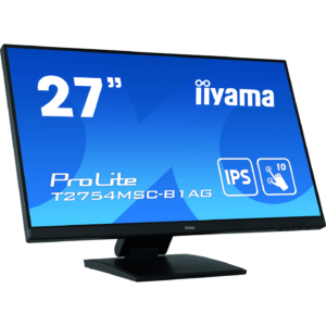 Ecran Tactile 27" PCAP IPS 10 points 4ms FullHD VGA HDMI HPs2x2W