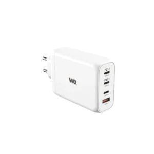Chargeur secteur GaN 3 ports USB-C 1 port USB - 140W - Blanc