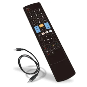 Télécommande universelle pour TV et PayTV, câble audio fourni