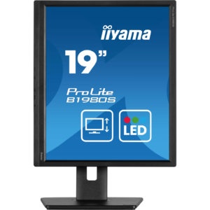 Écran LED ProLite (19") SXGA, 5:4, 250 cd/m², 3 ms, Pivot, Noir