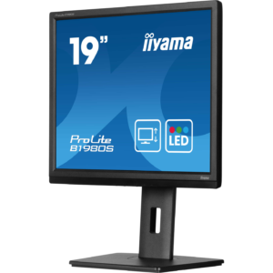 Écran LED ProLite (19") SXGA, 5:4, 250 cd/m², 3 ms, Pivot, Noir