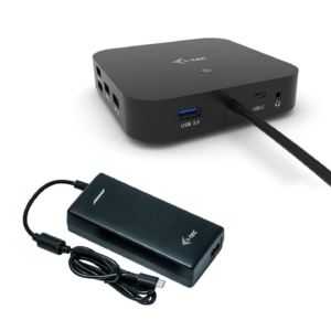 Station d'accueil USB-C double écran + alimentation universelle 100W