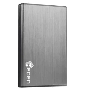 Boitier disque externe 2.5''- USB 3.0 SATA III - alu brossé gris,