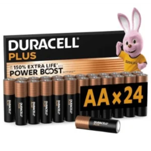 Pile Alcaline POWER BOOST 150% AA LR06, 1.5V - 24 pièces