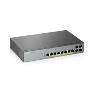 Switch 10ports Gigabit PoE++ 130Watts L2 spécial Vidéosurveillance