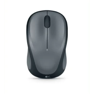 Souris Optique RF Sans Fil USB Type-A Ambidextre Grise & Noire