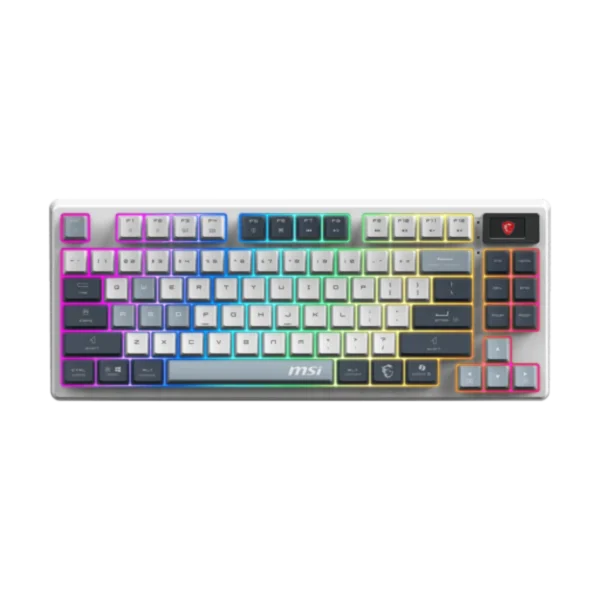 Clavier Gamer sans fil Bluetooth mécanique MSI (Gris/Noir)