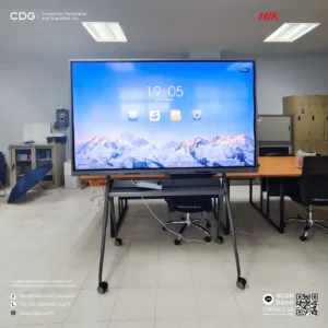 Ecran 75'' 4K Interactif  50pts 480cd/m2 Visioconférence intégrée 8MP