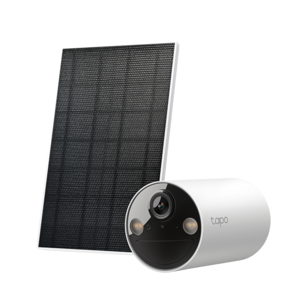 Kit caméra de sécurité IP TC82 3MP + panneau solaire Type-C