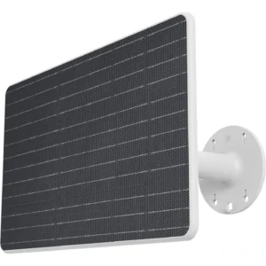 Panneau solaire pour caméra 12Watts, batterie rechargeable 37Wh