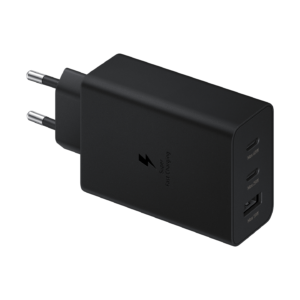 Chargeur Secteur Ultra Rapide TRIO 65W, 2x USB-C, 1x USB-A sans câble
