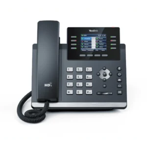 Combiné  téléphone fixe SIP T44W Giga PoE ou Wifi