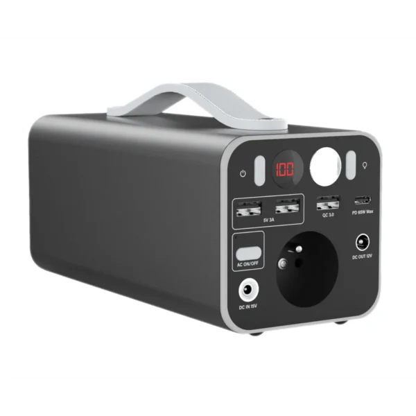 Station de charge 156Wh – 42000mAh avec prise 220V, USB-C et USB-A