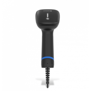 Lecteur de code barre portable 1D/2D sur port USB 2.0 CMOS Noir
