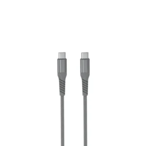 Cordon USB-C mâle 60W en nylon + kevlar 400D, USB 3.2 gen1, 3A - 1m