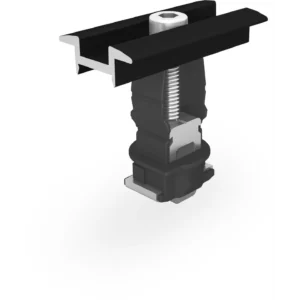 Clip de fixation médian pour panneau Clamp MC 25-40 mm anodisé noir
