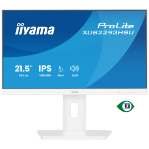 Ecran Ultra Mince  21.5 Blanc IPS 16:9 1ms  FHD 100Hz 300 cd/m  HDMI