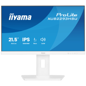 Ecran Ultra Mince  21.5 Blanc IPS 16:9 1ms  FHD 100Hz 300 cd/m  HDMI