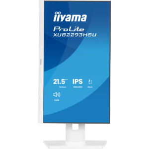 Ecran Ultra Mince  21.5 Blanc IPS 16:9 1ms  FHD 100Hz 300 cd/m  HDMI