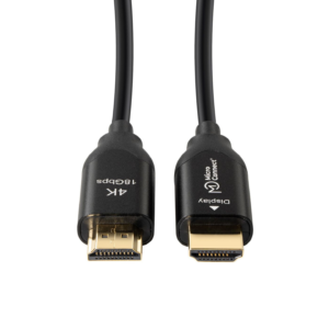 Cordon HDMI 2.0 en fibre optique de qualité supérieure 40 mètres