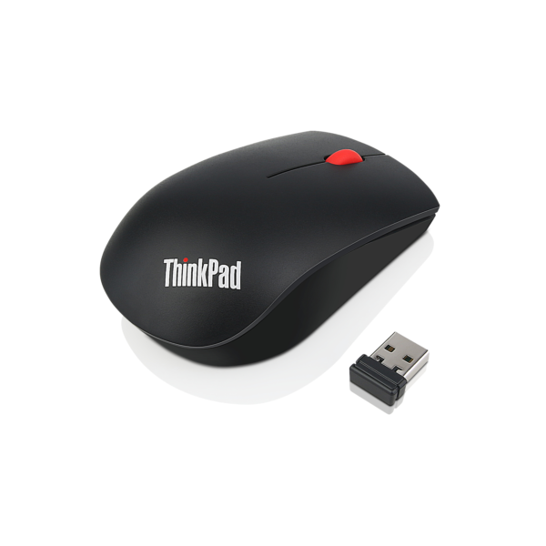 Souris ThinkRed Essential, laser, 3 boutons sans fil – 2.4 GHz – USB