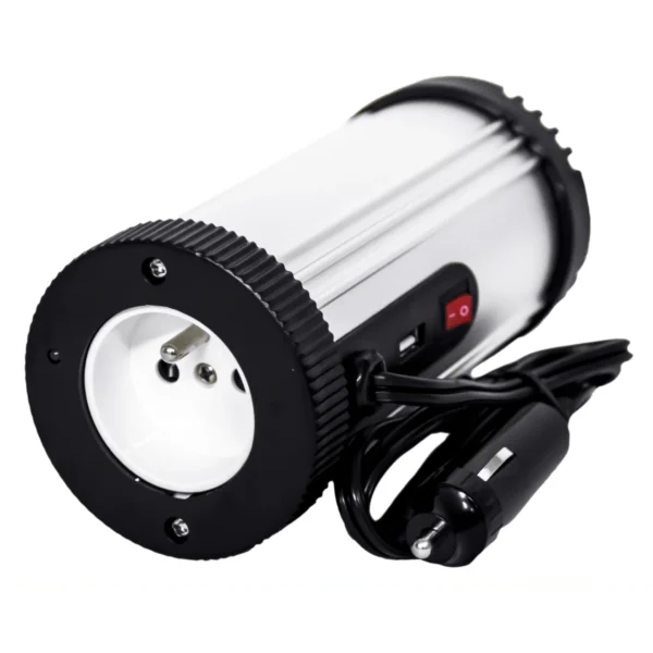 Convertisseur 12V sur prise allume cigare vers 220V 150W & USB2.1A