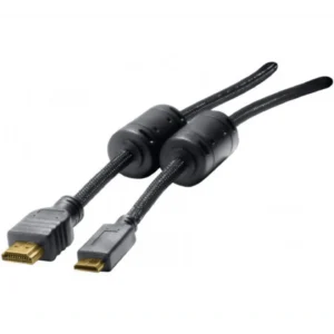 Cordon mini HDMI mâle / HDMI mâle 3 mètres