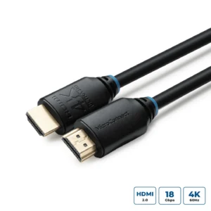Cordon 2 mètres HDMI2.0  4K@60Hz 18Gbps HDCP2.2