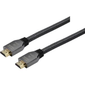 CORDON HDMI 2.0 METAL + NYLON matériaux recyclés - 2,0m