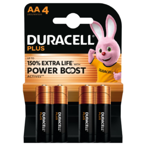 Pile Alcaline Plus 150%, Batterie à usage unique, AA, 1,5 V, 4 piles