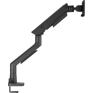Support d'écran plat ergonomique pour bureau 124,5 cm (49") Noir