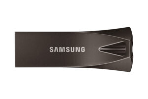 Clé USB BAR PLUS GREY 128Go sur port USB Type-A 3.2 Gen1 300/30 Mo/s